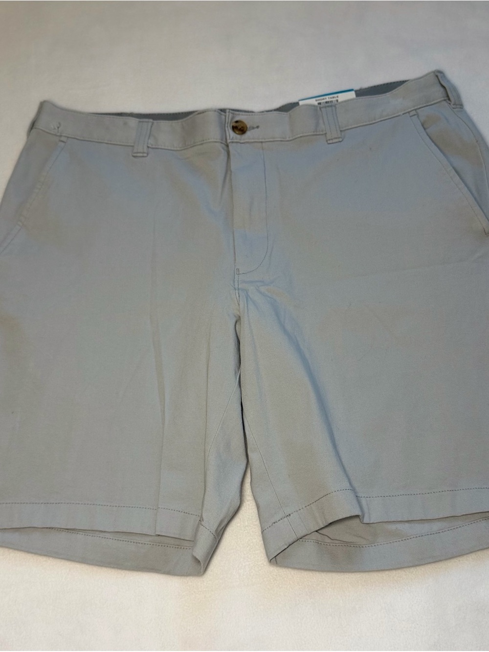 Club Room Light Gray Flat-Front Men's Shorts